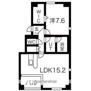 グレイス・プラザ【6階】の間取り