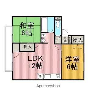 グレース【2階】の間取り