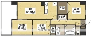 ベンビレッジ平田【2階】の間取り