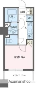 ドゥーエ横浜駅前【9階】の間取り