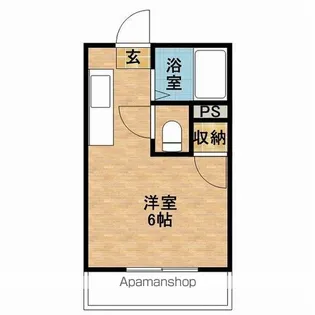 グレイス上荒田弐番館【307号室】の間取り