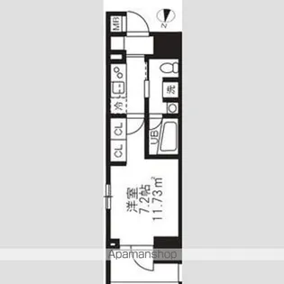 アジールコート板橋本町【3階】の間取り