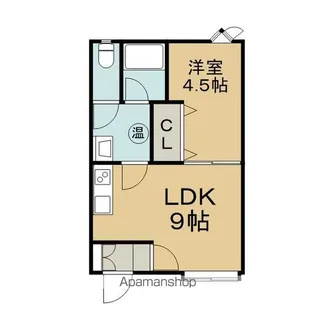 ブライト175【2階】の間取り