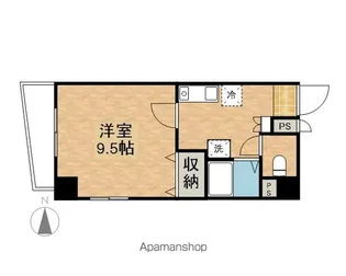 PALAZZOWAKO【501号室】の間取り