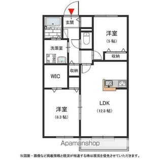 フォーシーズン【101号室号室】の間取り