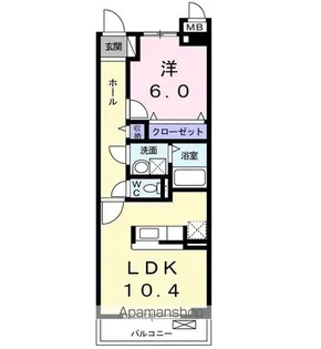 東京都日野市万願寺3丁目【マンション】の間取り