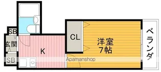 メゾン豊中パート16【2階】の間取り