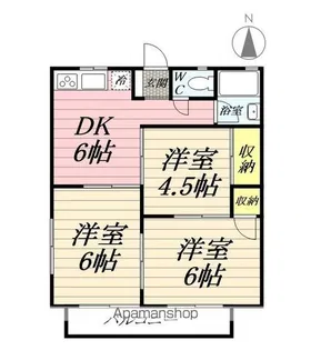 メゾン海老名【2階】の間取り