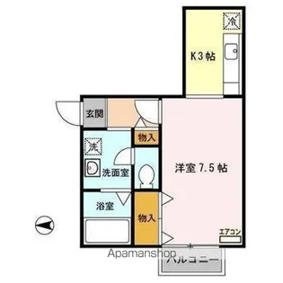 アネックス1【1階】の間取り
