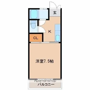 MCハイツ【2階】の間取り