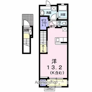 フェリシモ【2階】の間取り