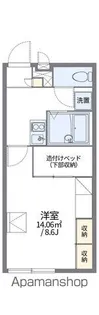 レオパレスフレンズ【1階】の間取り