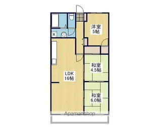 空港中央ビル【2階】の間取り