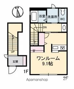 ARⅡ【2階】の間取り