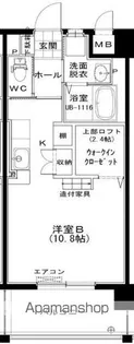 パロスバーデス APT【4階】の間取り