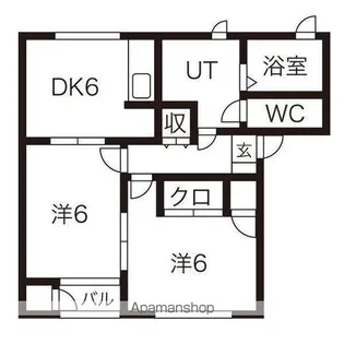 ノエル【1階】の間取り