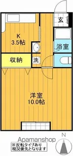 福島県郡山市八山田5丁目【アパート】の間取り