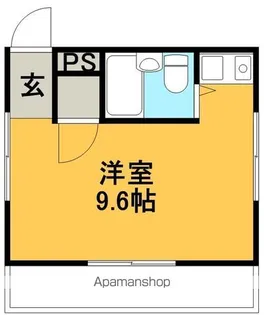 シャーマー上町【201号室】の間取り