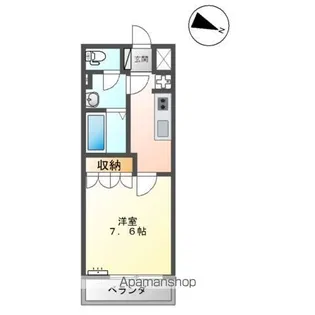 メゾン プラヴィ【2階】の間取り