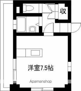 エレガンスメゾン6B【3階】の間取り