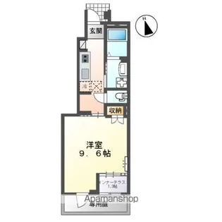 グランテラス【1階】の間取り