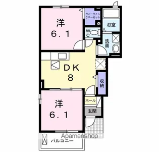 プログレッソ【1階】の間取り