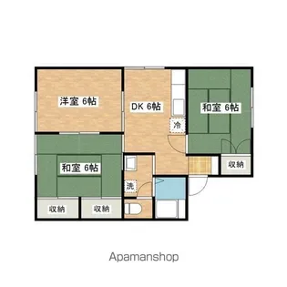 LAハイム【1階】の間取り