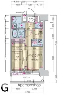 プレサンス桜山駅前アフォード【13階】の間取り