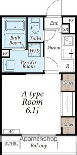 リブリ・ちぐら【1階】の間取り