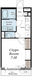リブリ・井土ヶ谷【1階】の間取り