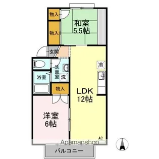 ルミエール22 C棟【2階】の間取り