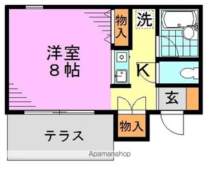 コスモリード高円寺サウス【1階】の間取り