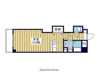 メゾン・ラセーヌ【204号室】の間取り