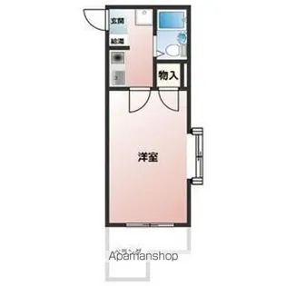 コンフォート楚原【3G号室】の間取り