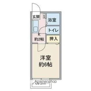 ビーライン・S【2階】の間取り