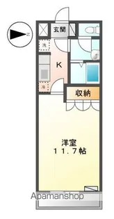 ヴェルメゾン【2階】の間取り