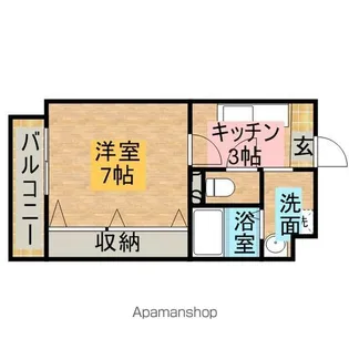アモリールⅡ【1階】の間取り