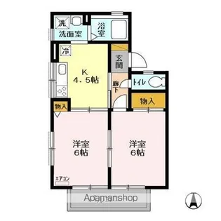NJ・COURT【2階】の間取り