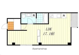 木屋町KCビル【3A号室】の間取り