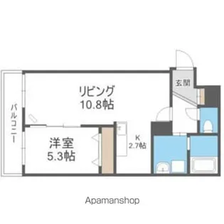TM410チョイスレジデンス【4階】の間取り