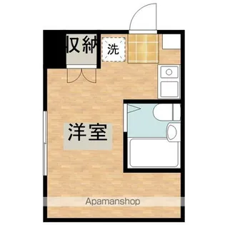 メゾンドサンベール【108号室】の間取り