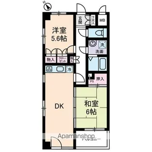 ゾアール茗荷谷【3階】の間取り