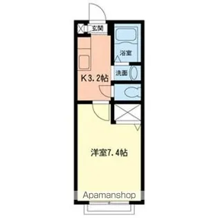 フライハイト【2階】の間取り