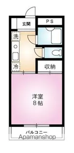 コンフォルト東青梅【105号室】の間取り