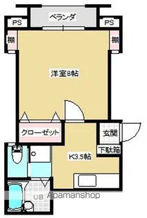ベジタブルハイツ【2階】の間取り