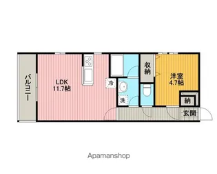 リブリ・花【1階】の間取り