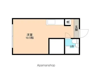 リッツ【201号室】の間取り