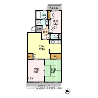 ビューコート学園台【2階】の間取り