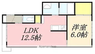 アールグレイス【1-B号室】の間取り