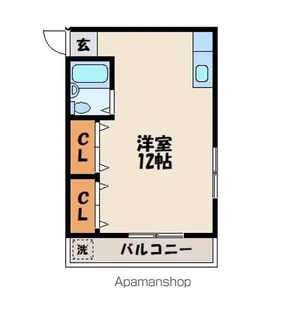 ファミーユ香住ヶ丘【2階】の間取り